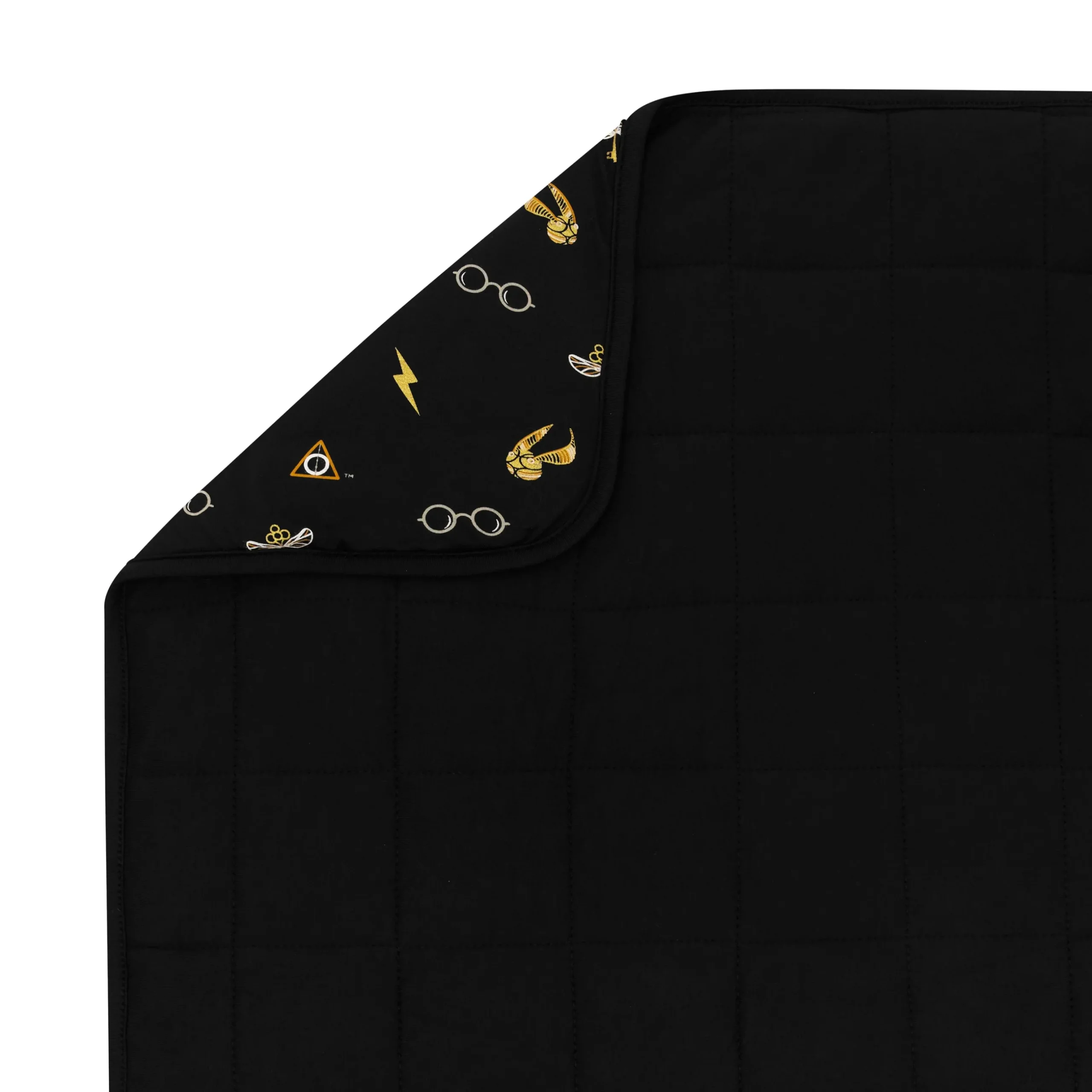 Outlet Kyte Baby Adult Quilted Blanket in 2.5 Midnight Icon