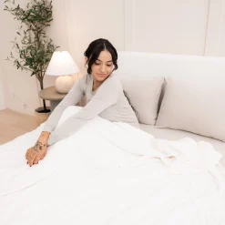 Clearance Kyte Baby Adult Quilted Blanket in 1.0 Cloud