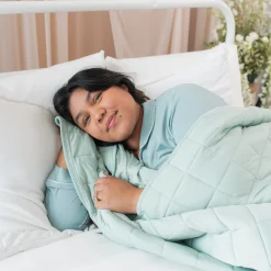 Clearance Kyte Baby Adult Quilted Blanket in 3.5 Sage