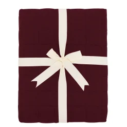 Clearance Kyte Baby Adult Quilted Blanket in 2.5 Burgundy