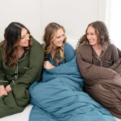 Best Kyte Baby Adult Quilted Blanket in 2.5 Atlantic