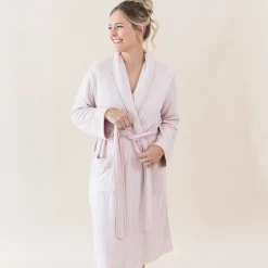 Kyte Baby Adult Robe in Blush