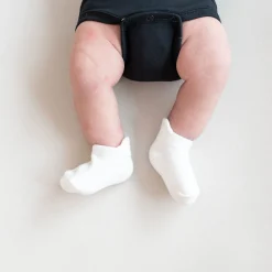Clearance Kyte Baby Ankle Socks Combo 5-Pack in Pastel Pastel Set: Cloud/Oat/Blush/Sage/Haze