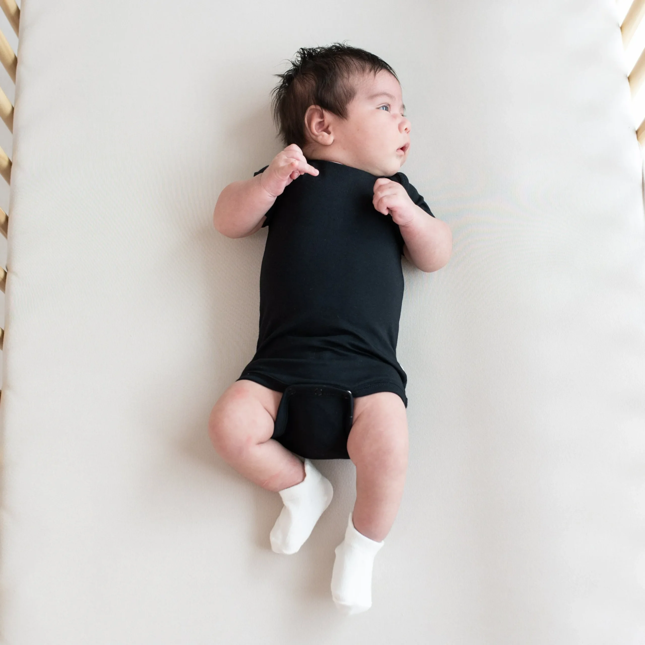 Outlet Kyte Baby Ankle Socks Combo 5-Pack in Neutral Neutral: Cloud/Oat/Storm/Sage/Midnight