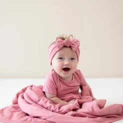Online Kyte Baby Baby Blanket in Apple Blossom 1.0