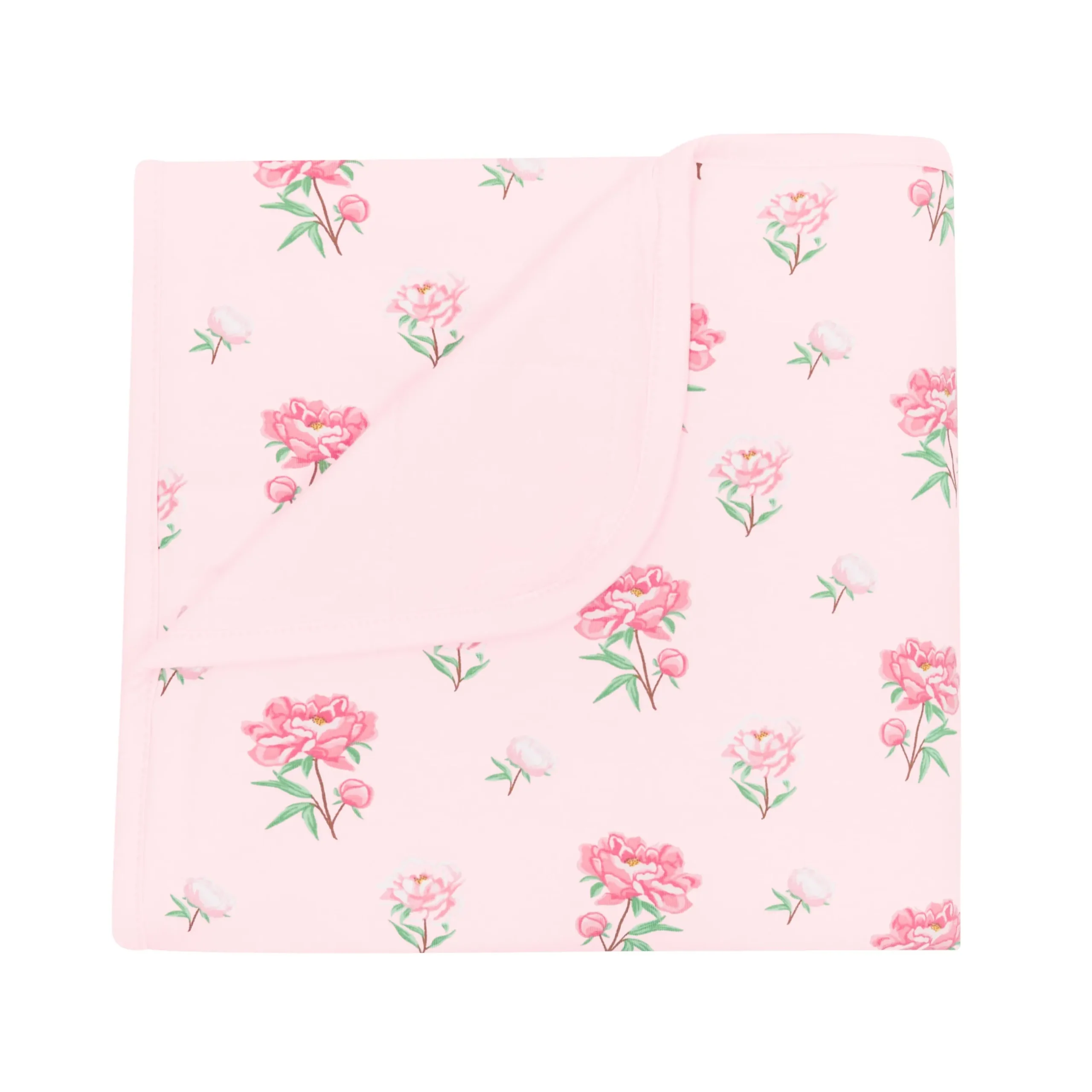 Clearance Kyte Baby Baby Blanket in 1.0 Sakura Peony