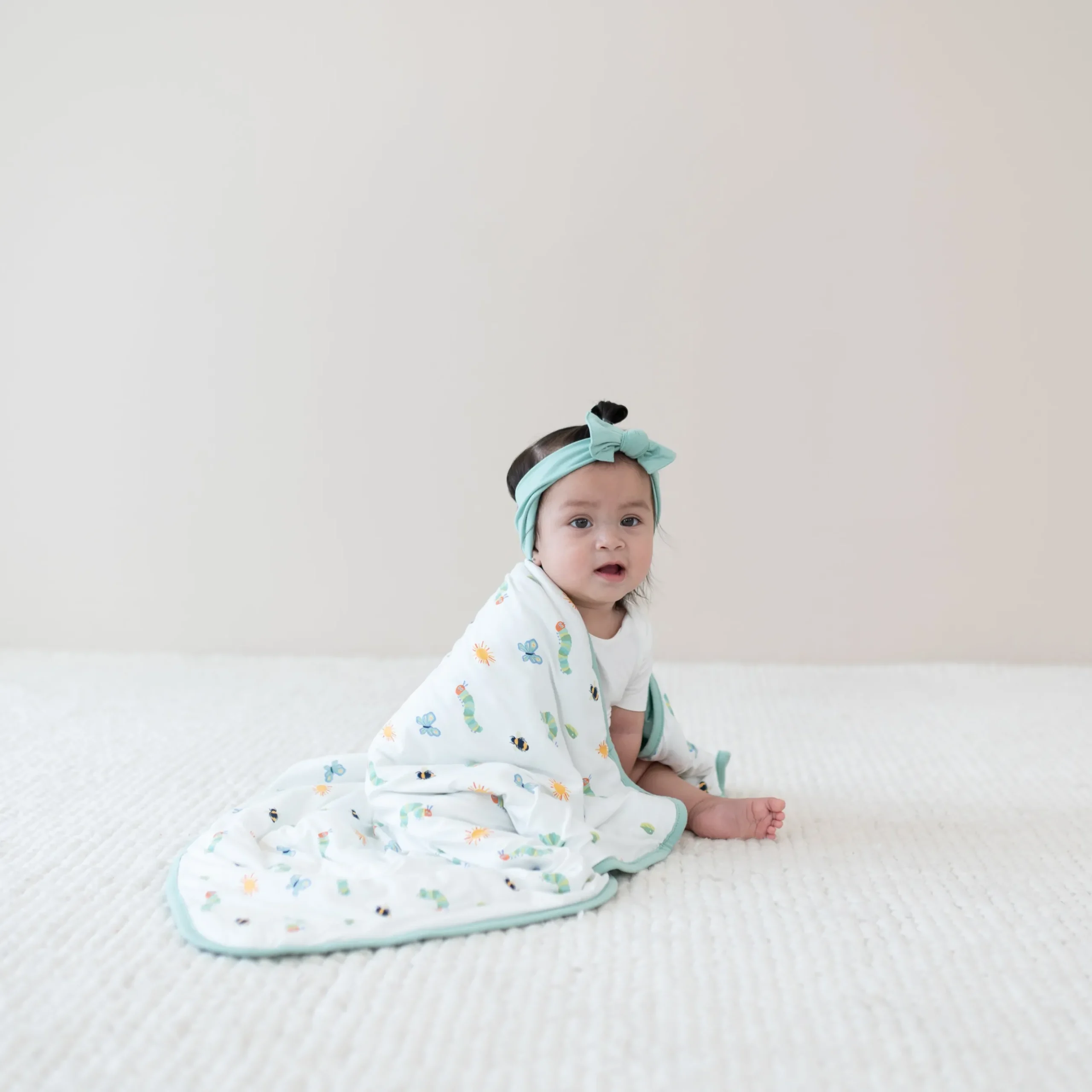 Clearance Kyte Baby Baby Blanket in 1.0 The Very Hungry Caterpillar™ and Friends