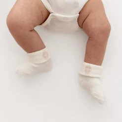 New Kyte Baby Baby 3-Pack Socks in Cloud