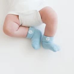 Best Kyte Baby Baby 3-Pack Socks in Cool Cool Set: Cloud/Stream/Tahoe