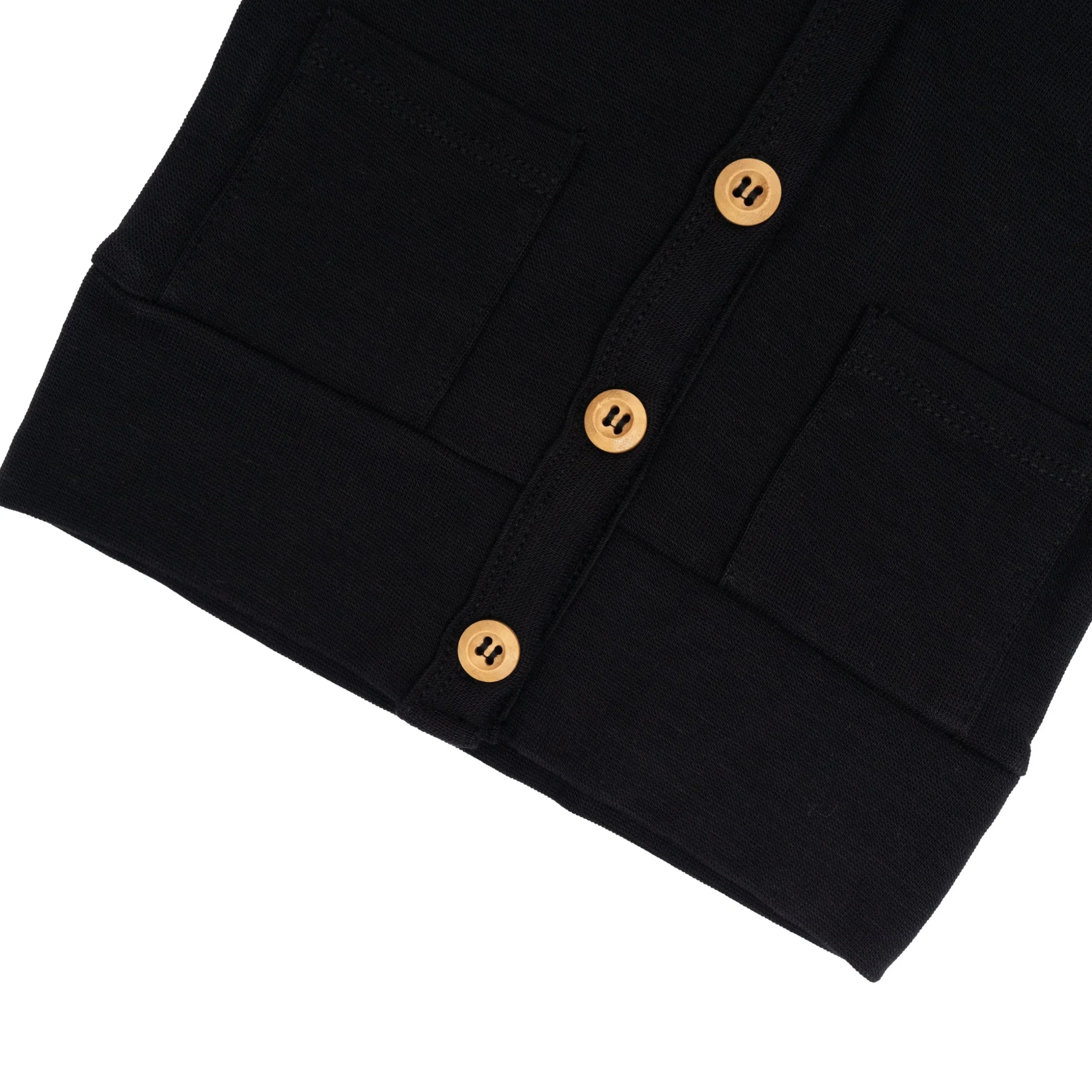 Outlet Kyte Baby Bamboo Jersey Cardigan in Midnight