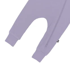 Discount Kyte Baby Bamboo Jersey Hooded Zippered Romper in Taro