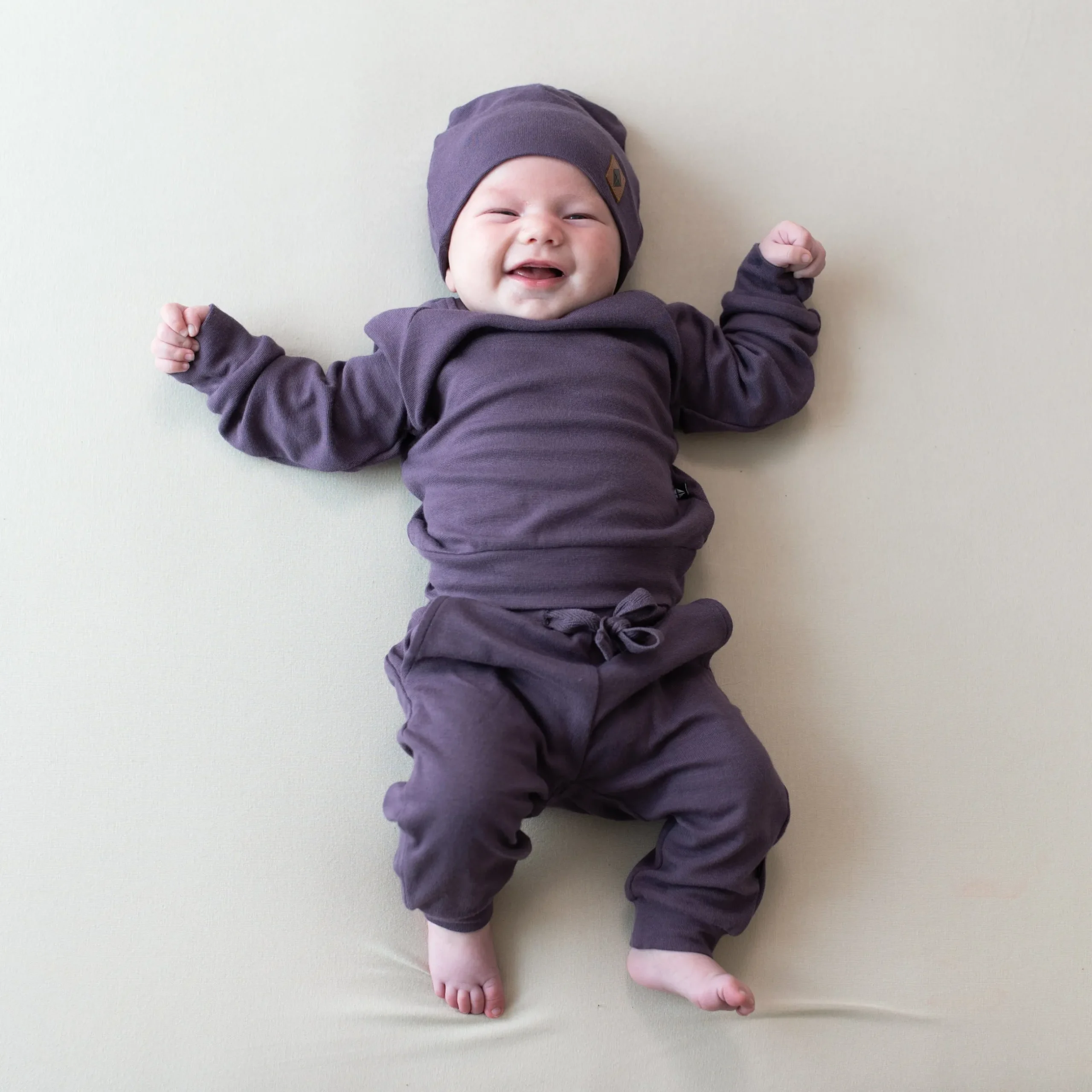 Outlet Kyte Baby Bamboo Jersey Jogger Set in Currant