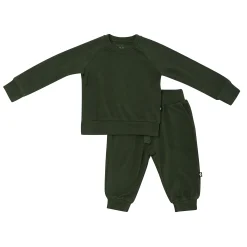 Online Kyte Baby Bamboo Jersey Jogger Set in Fir