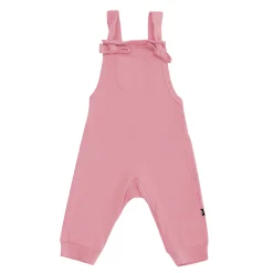 Sale Kyte Baby Bamboo Jersey Overall in Apple Blossom