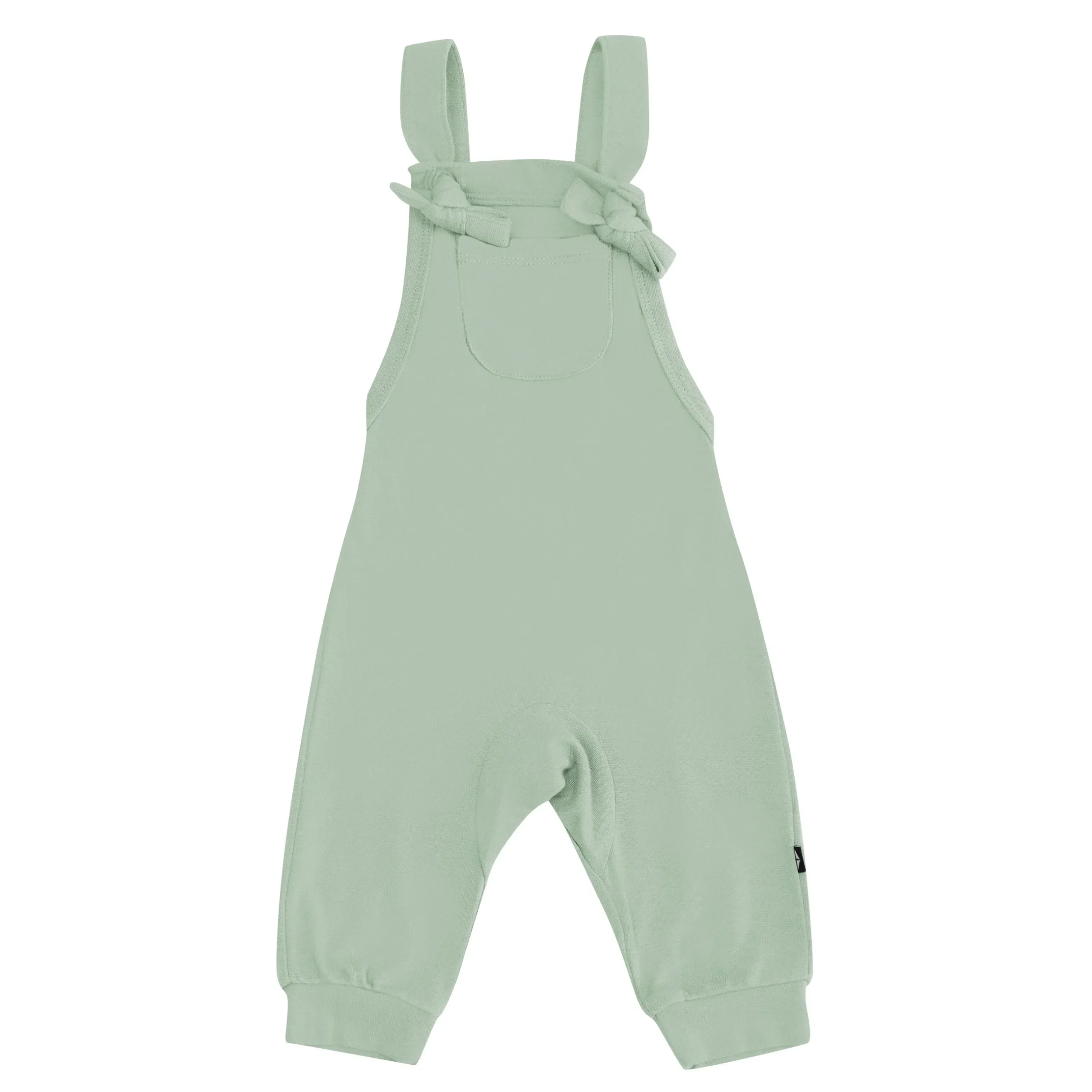 Hot Kyte Baby Bamboo Jersey Overall in Thyme