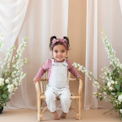 Sale Kyte Baby Bamboo Jersey Overall in Oat
