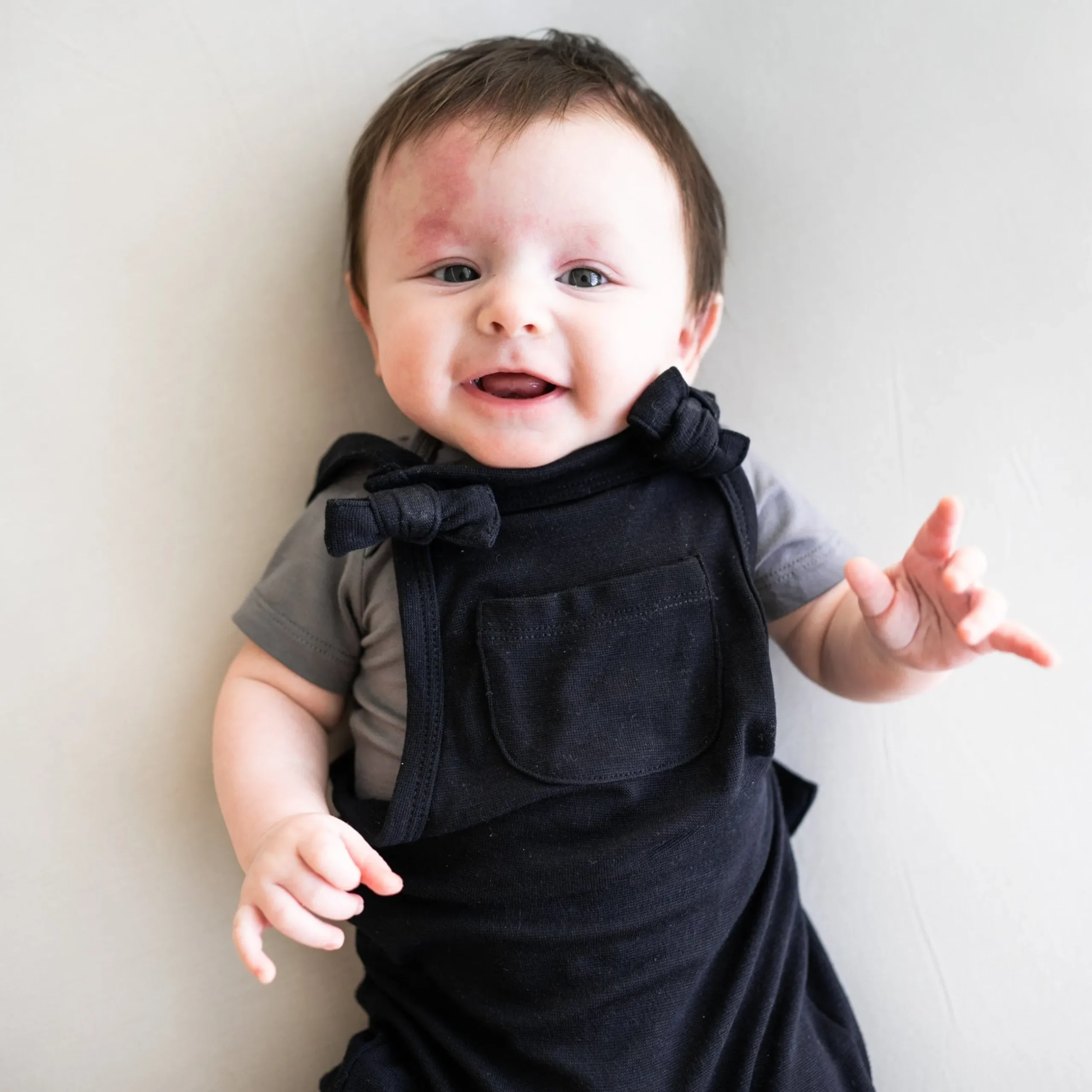 Discount Kyte Baby Bamboo Jersey Overall in Midnight