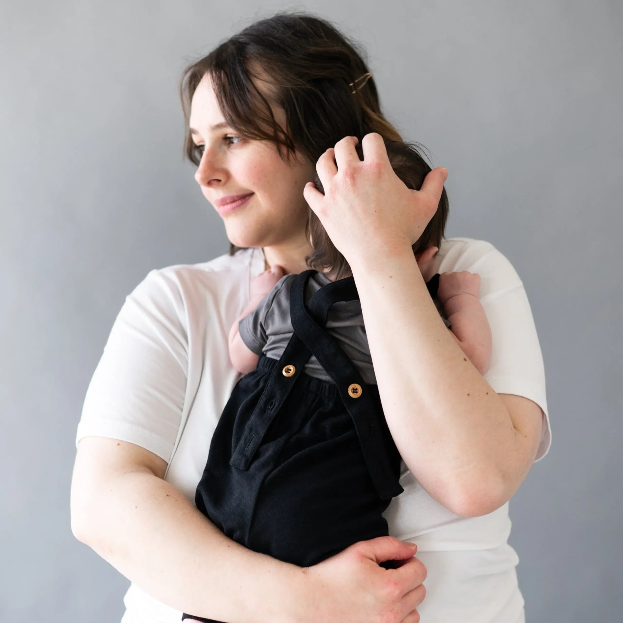Discount Kyte Baby Bamboo Jersey Overall in Midnight