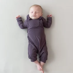 Online Kyte Baby Bamboo Jersey Overall in Currant