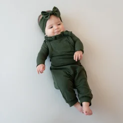 Online Kyte Baby Bamboo Jersey Overall in Fir