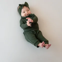 Online Kyte Baby Bamboo Jersey Overall in Fir