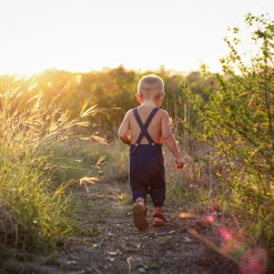 Kyte Baby Bamboo Jersey Overall in Tahoe