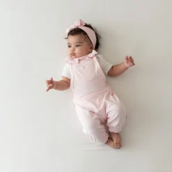 Clearance Kyte Baby Bamboo Jersey Overall in Sakura