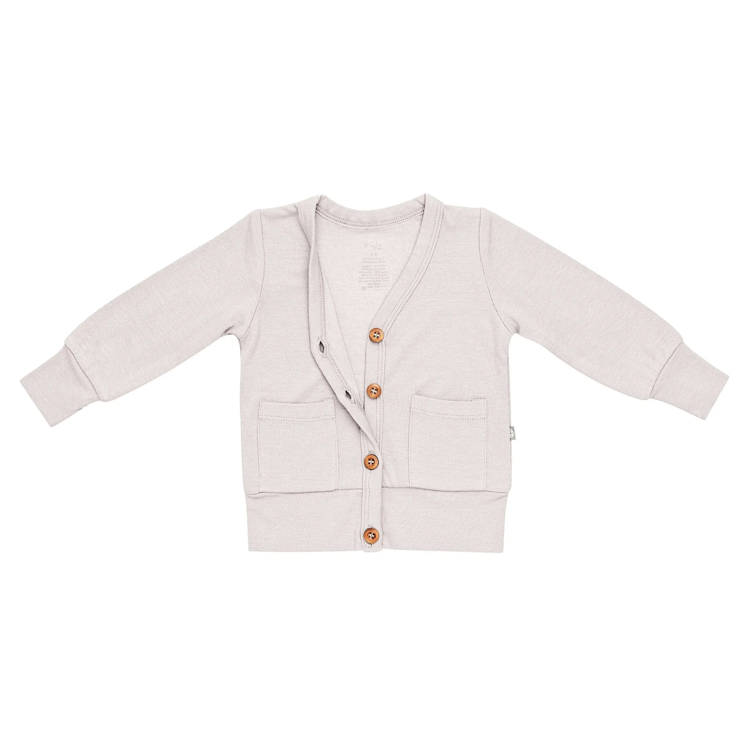 Online Kyte Baby Bamboo Jersey Toddler Cardigan in Oat