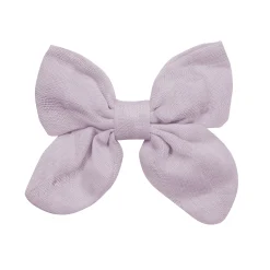 Sale Kyte Baby Bamboo Muslin Alligator Clip Bow in Wisteria
