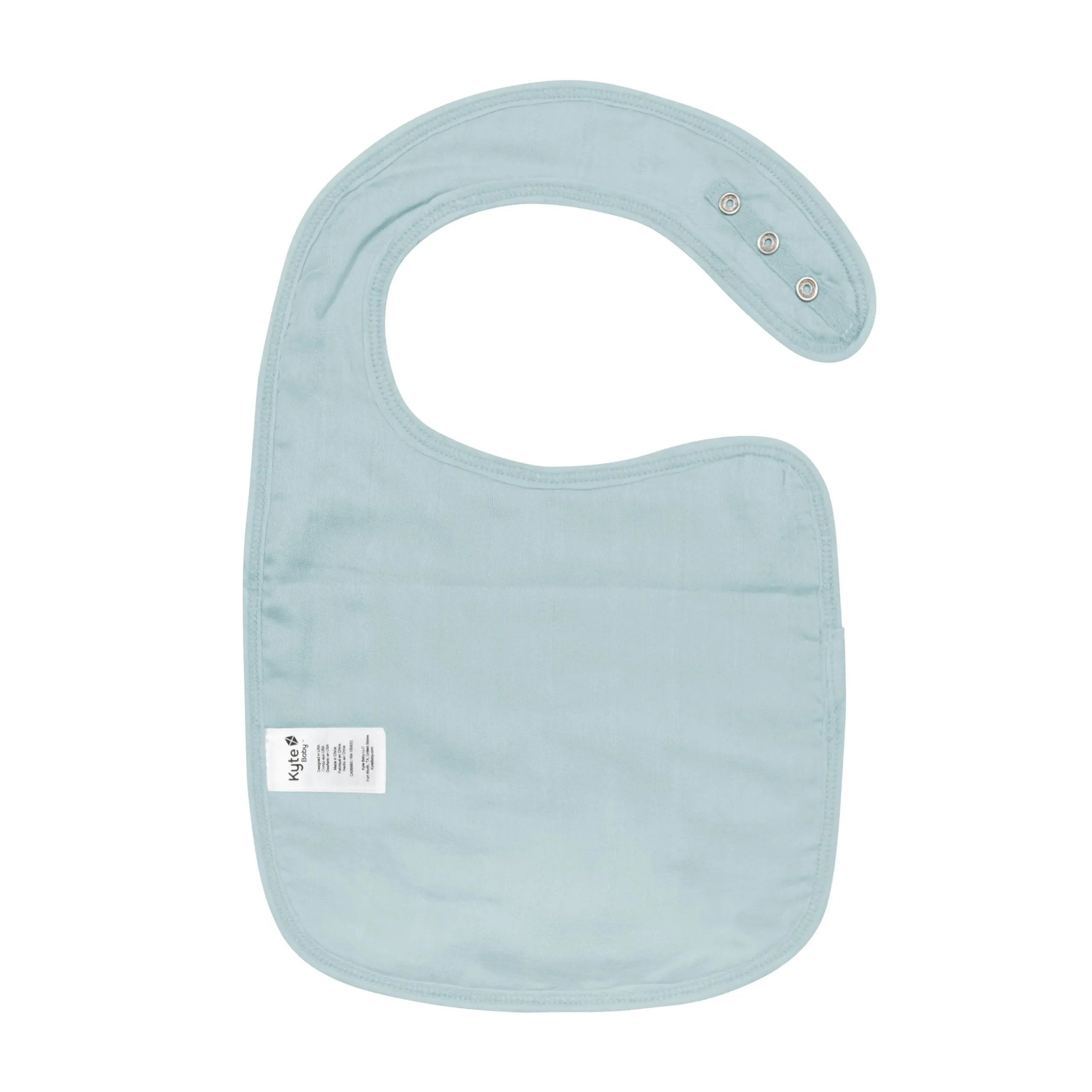 Sale Kyte Baby Bamboo Muslin Bib in Mist