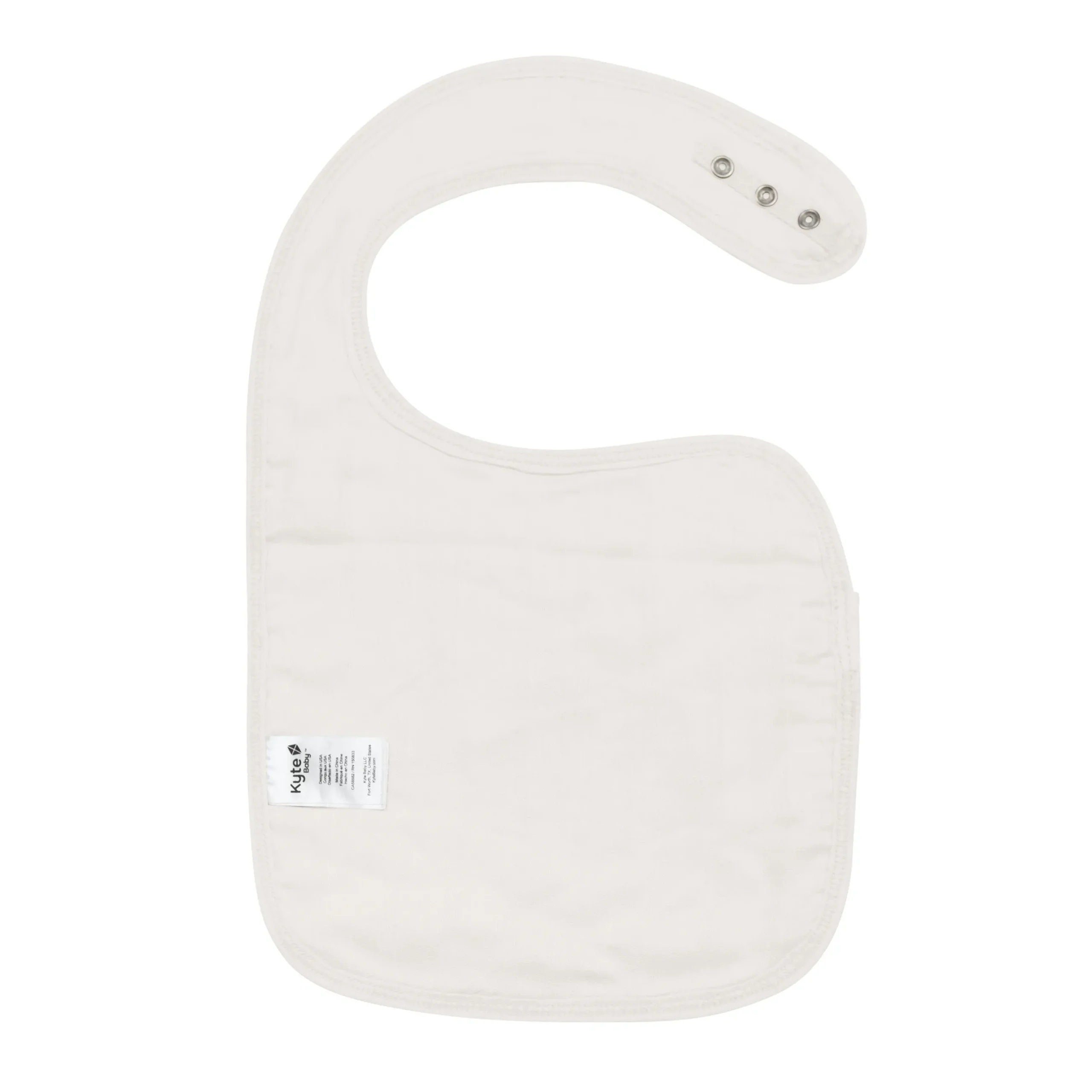 Clearance Kyte Baby Bamboo Muslin Bib in Oat