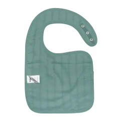 Kyte Baby Bamboo Muslin Bib in Pine