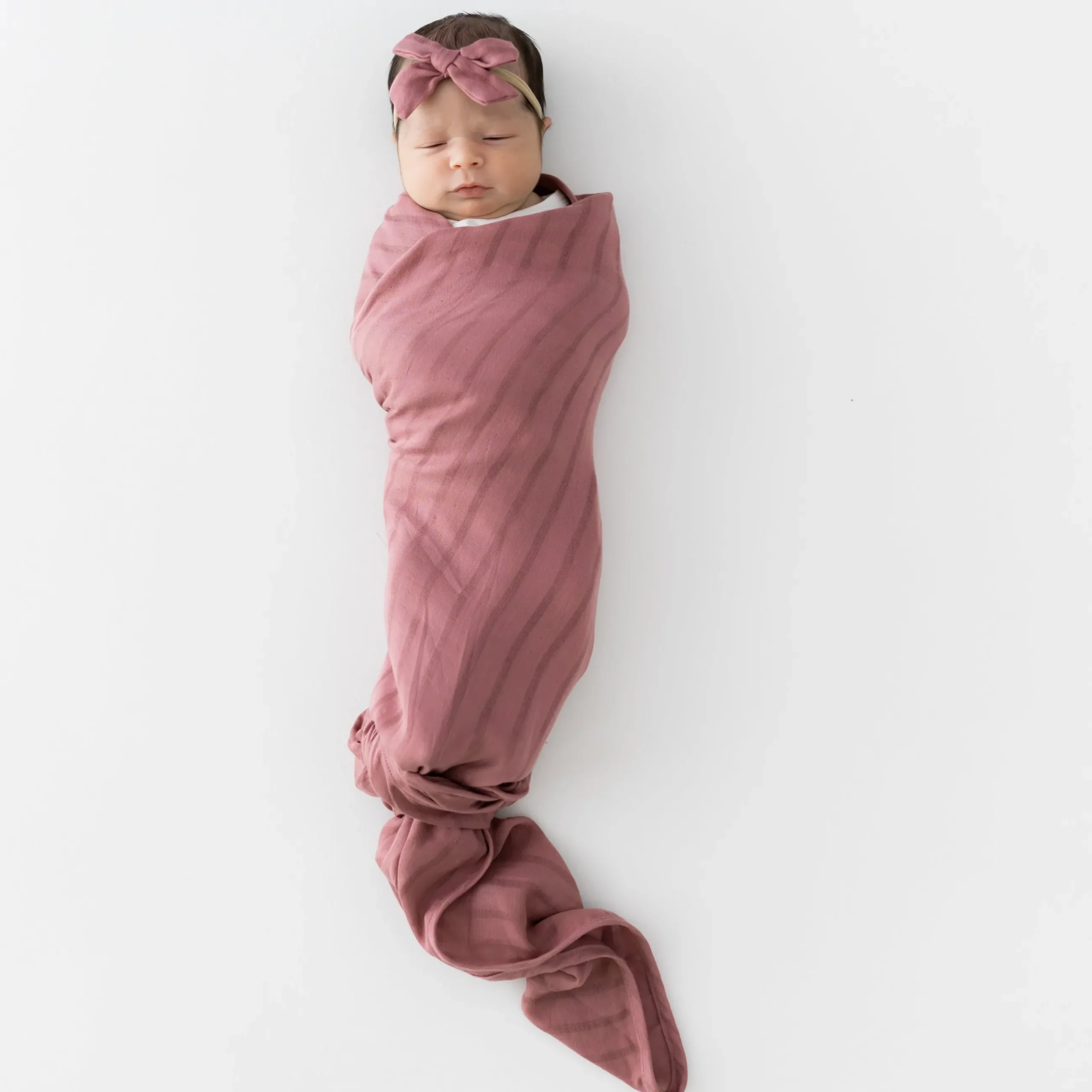 Online Kyte Baby Bamboo Muslin Swaddle Blanket in Dusty Rose