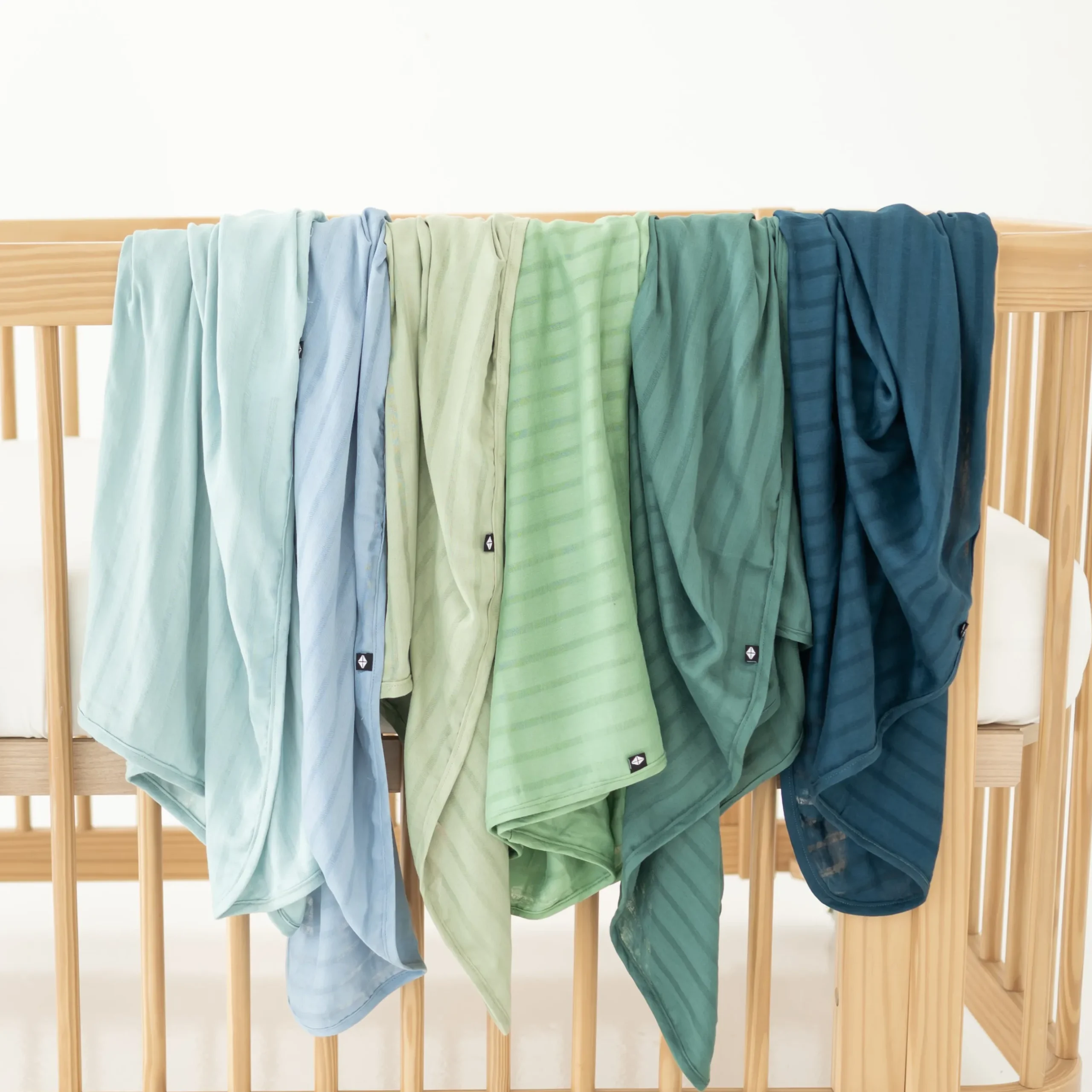 Clearance Kyte Baby Bamboo Muslin Swaddle Blanket in Slate