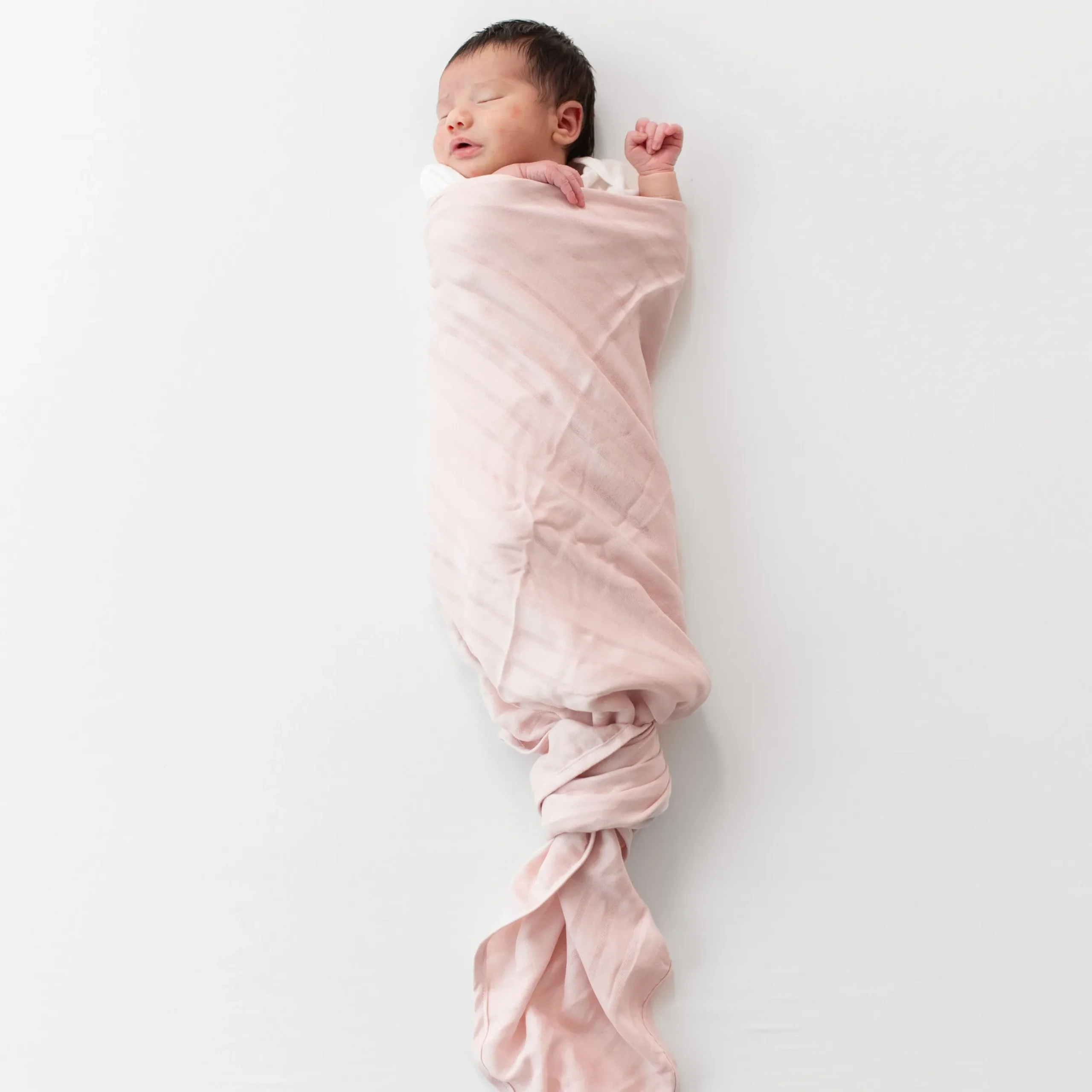 Kyte Baby Bamboo Muslin Swaddle Blanket in Blush
