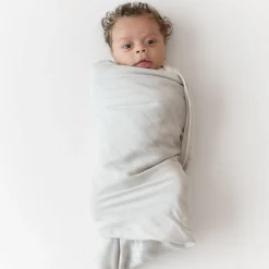 Clearance Kyte Baby Bamboo Muslin Swaddle Blanket in Oat