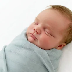 Best Kyte Baby Bamboo Muslin Swaddle Blanket in Mist