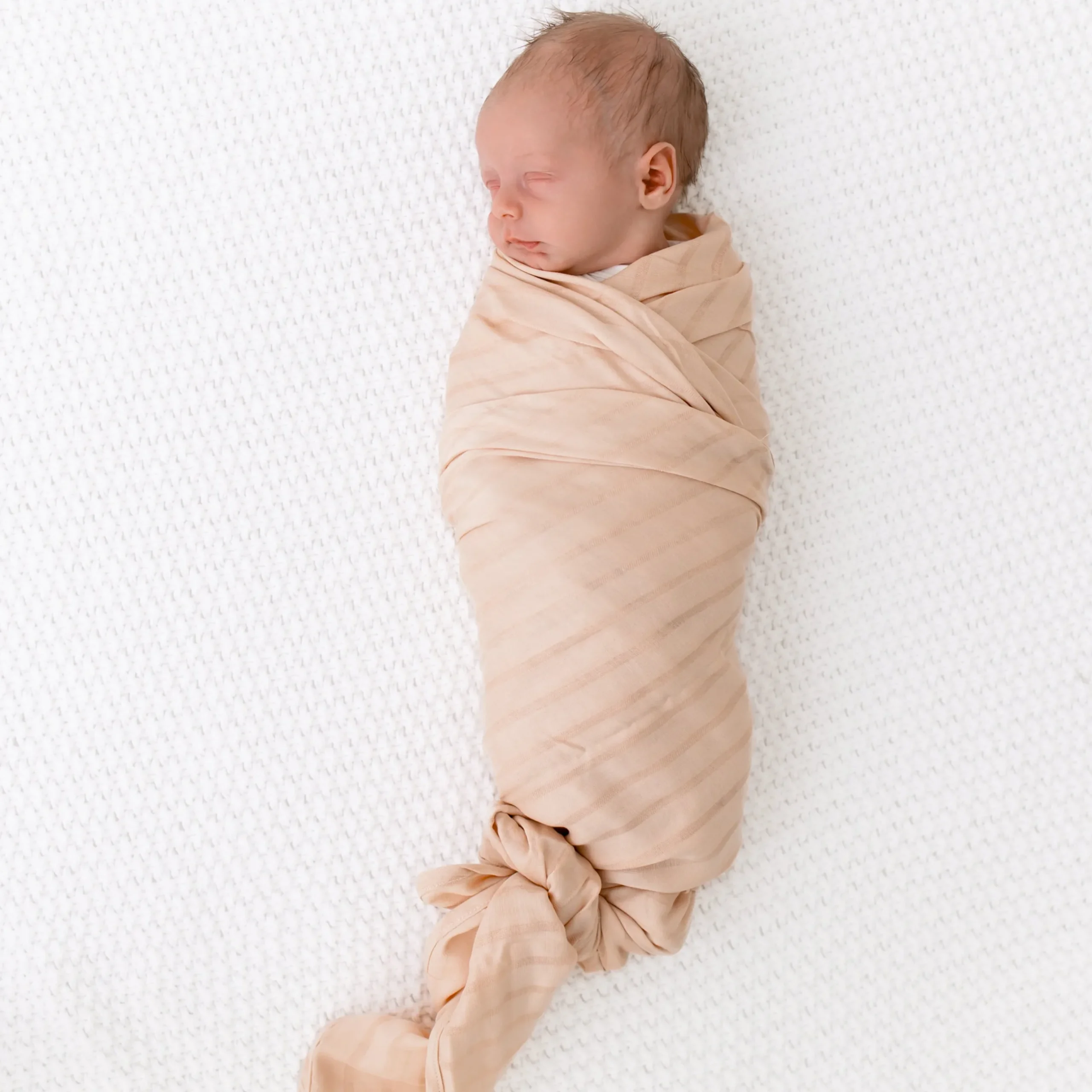 New Kyte Baby Bamboo Muslin Swaddle Blanket in Porcelain
