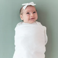 Clearance Kyte Baby Bamboo Muslin Swaddle Blanket in Cloud