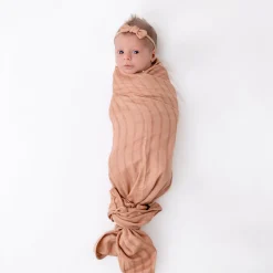 Sale Kyte Baby Bamboo Muslin Swaddle Blanket in Fawn