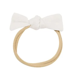 Sale Kyte Baby Bamboo Muslin Tiny Bow in Oat