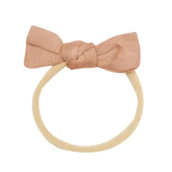Online Kyte Baby Bamboo Muslin Tiny Bow in Fawn