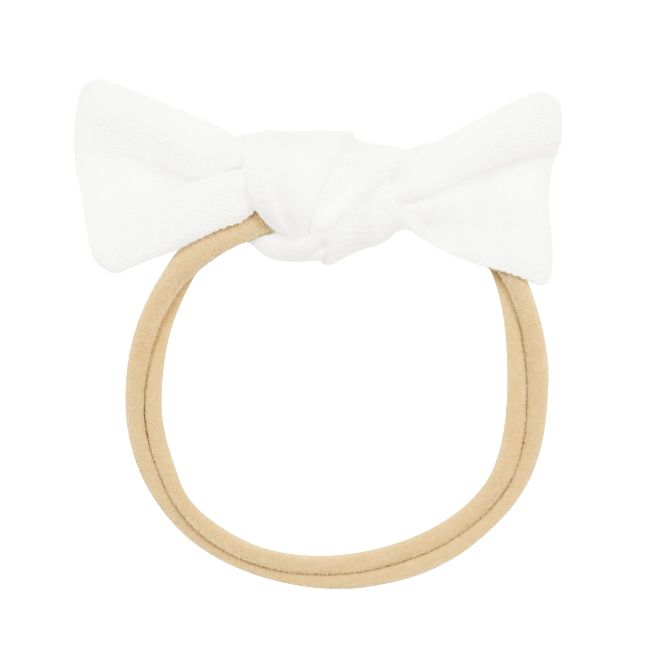 Sale Kyte Baby Bamboo Muslin Tiny Bow in Cloud
