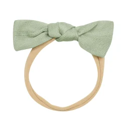 Hot Kyte Baby Bamboo Muslin Tiny Bow in Jojoba