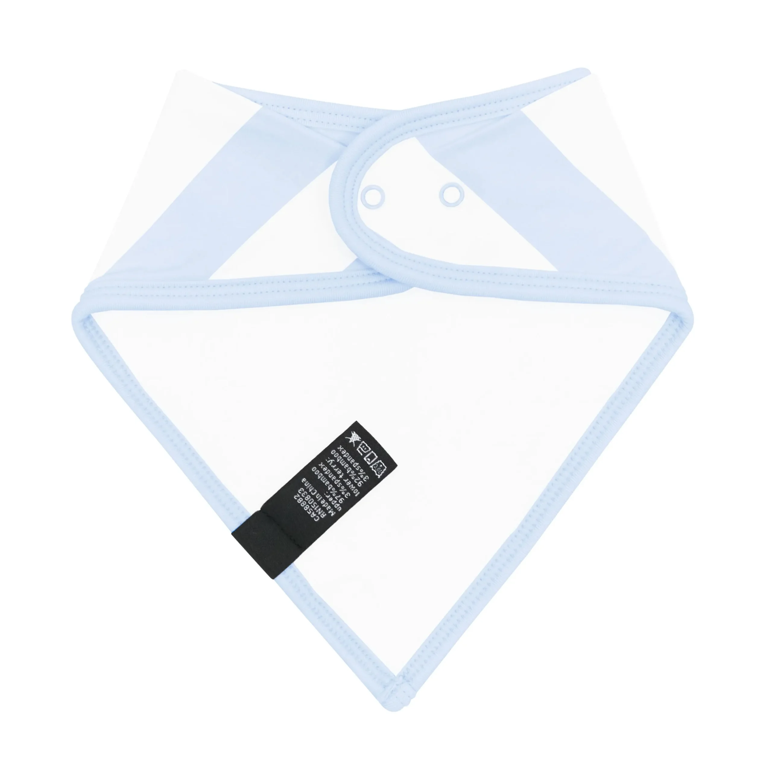 Kyte Baby Bib in Big Mist Stripe