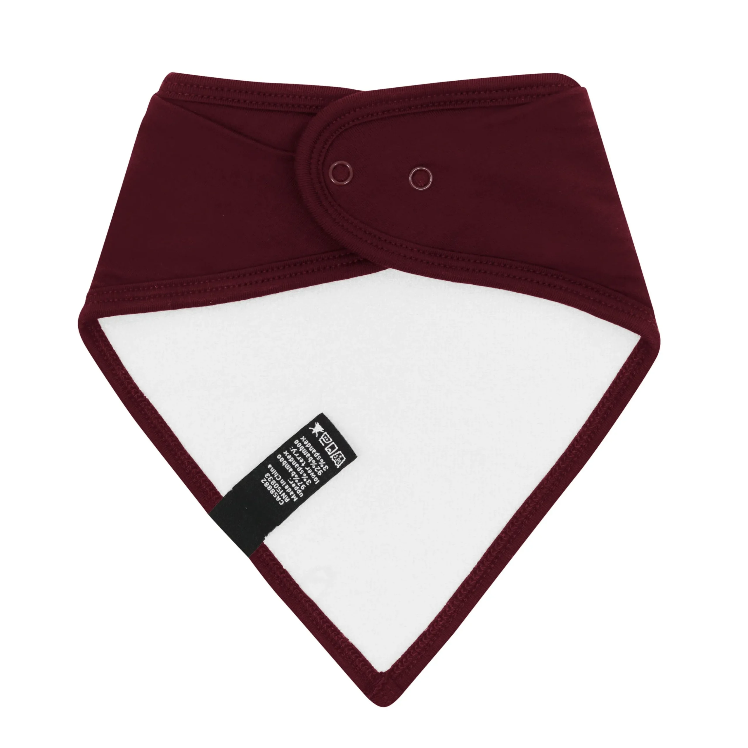 Sale Kyte Baby Bib in Burgundy