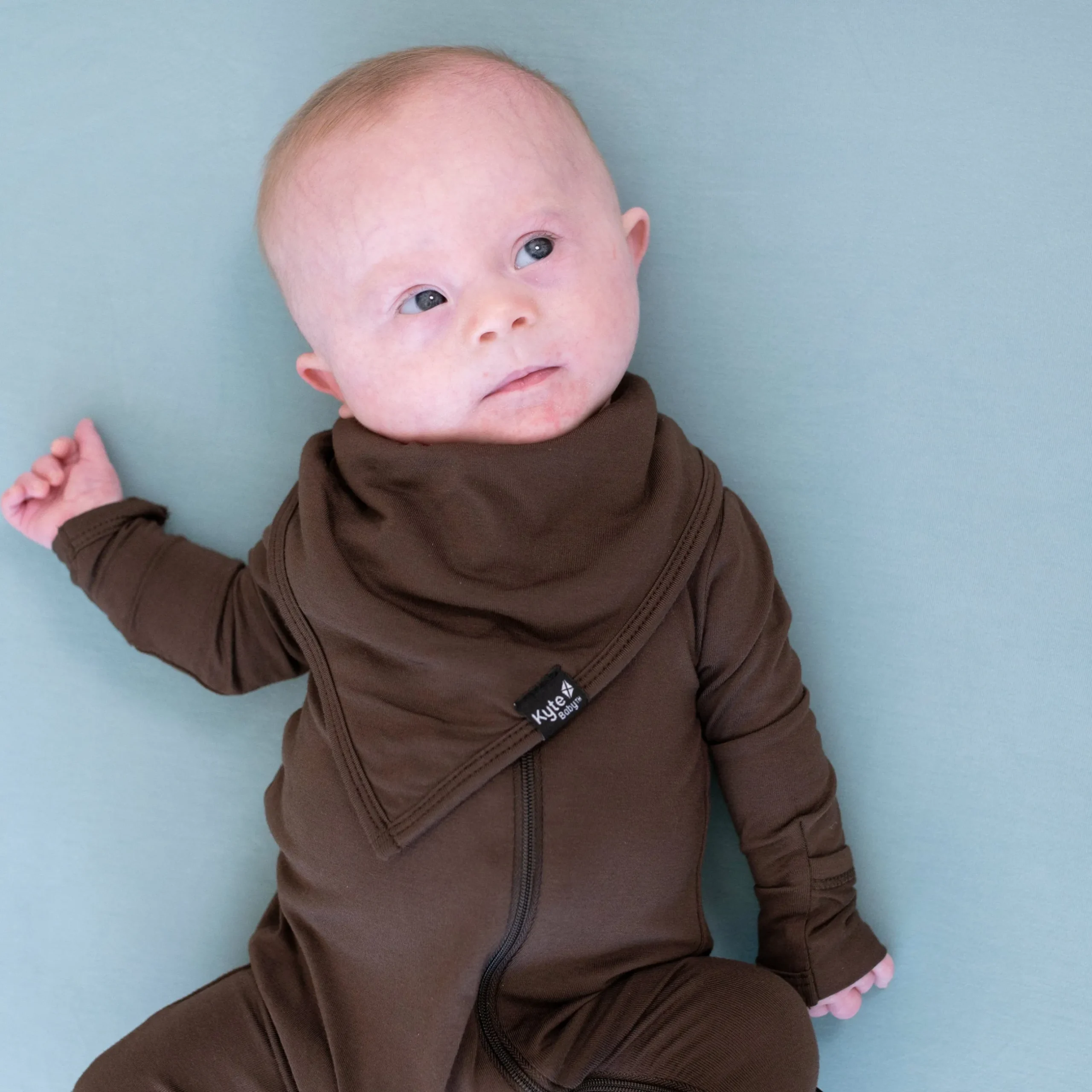 Discount Kyte Baby Bib in Espresso