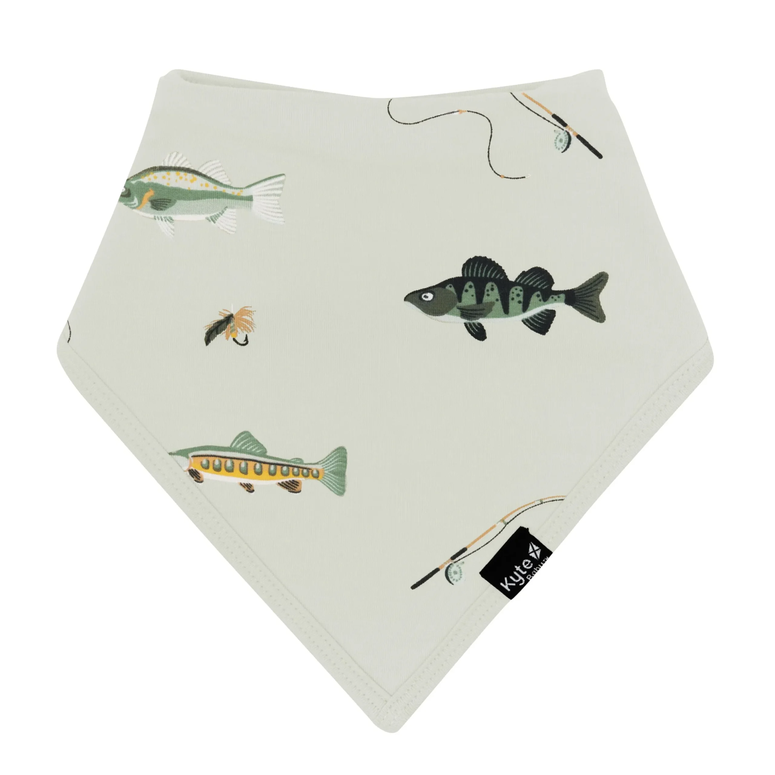 Clearance Kyte Baby Bib in Fishing