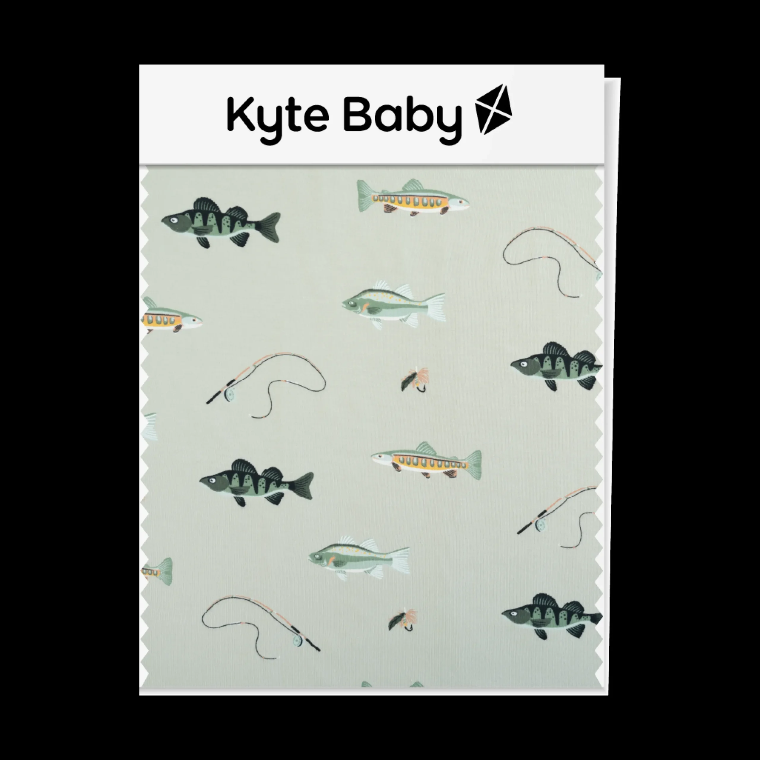 Clearance Kyte Baby Bib in Fishing