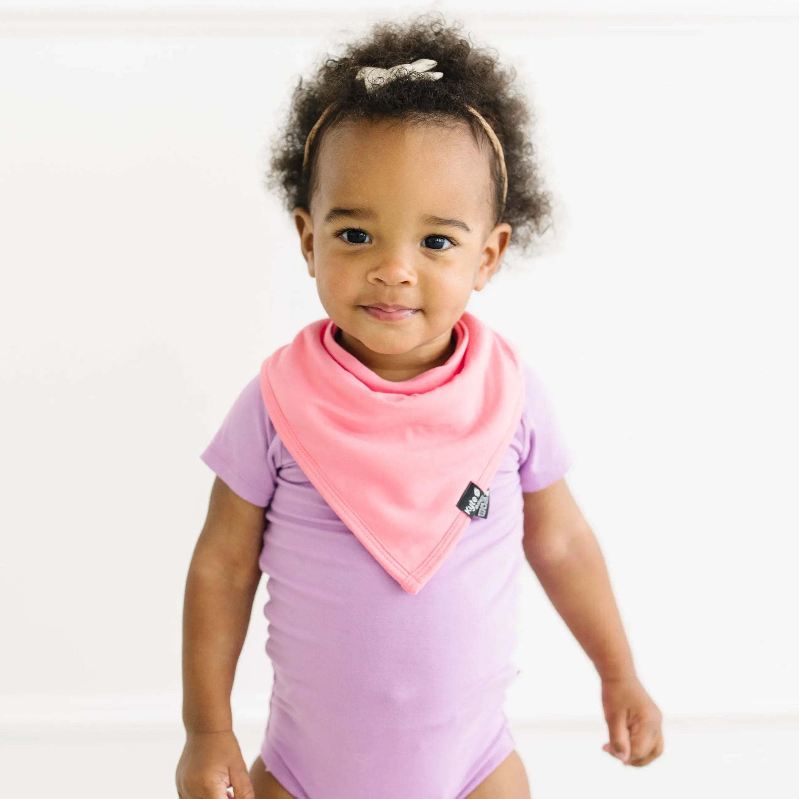 Hot Kyte Baby Bib in Guava